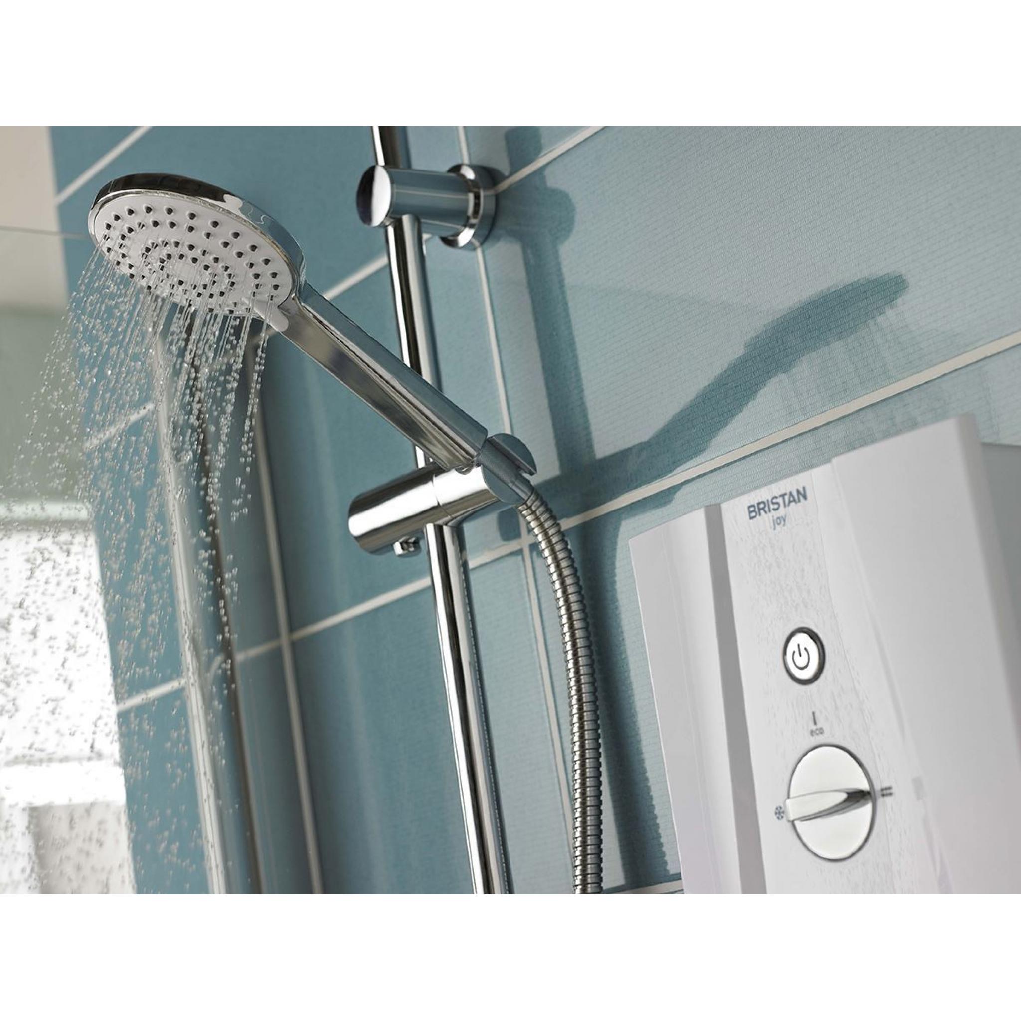 Bristan Joy Thermostatic Electric Shower 9.5KW White