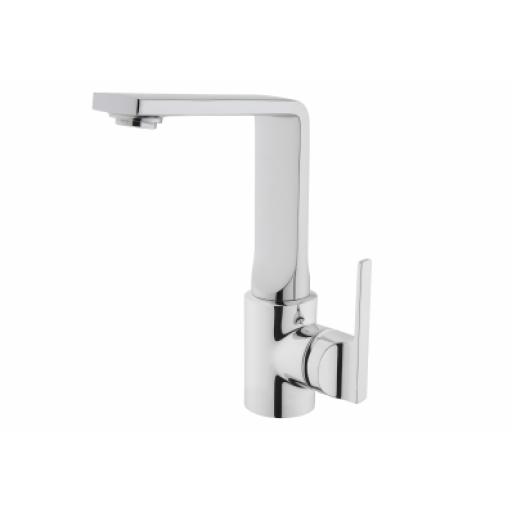 Vitra Suıt L Basin Mixer, (With Swivel Spout), Chrome