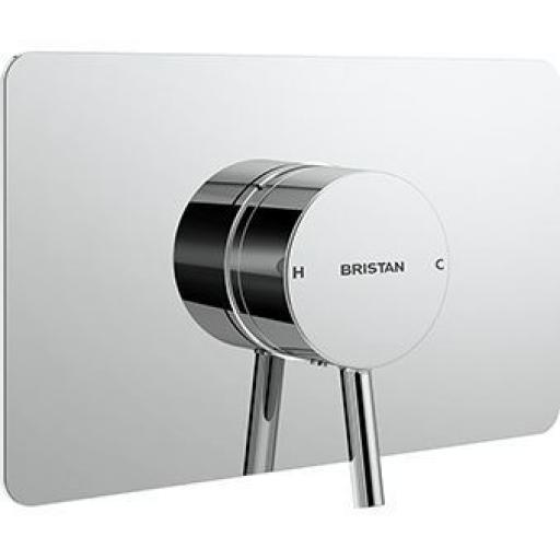 Bristan Prism Thermostatic Recessed Single Control Shower Valve