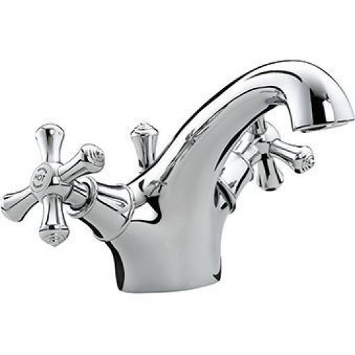 Bristan Colonial Basin Mixer With Pop Up Waste