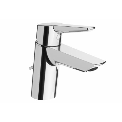Vitra Solid S Basin Mixer, (With Pop-Up), Chrome