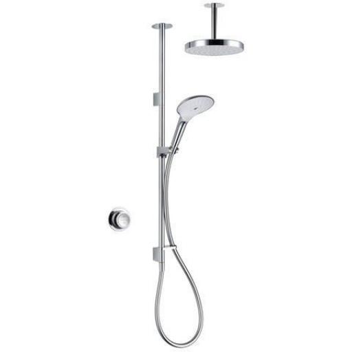 Mira Mode Dual Shower Pumped For Gravity Ceiling- Chrome