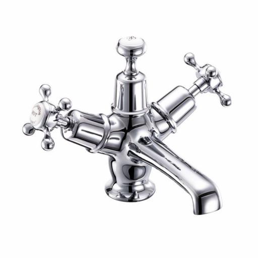 Burlington Basin Mixer With High Central Indice With Click-Clack Waste