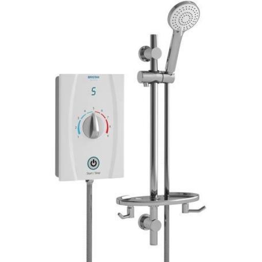 Bristan Joy Beab Care Thermostatic Electric Shower 8.5KW With Standard Kit