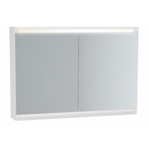 Vitra Frame Mirror Cabinet 100 cm, Matte White