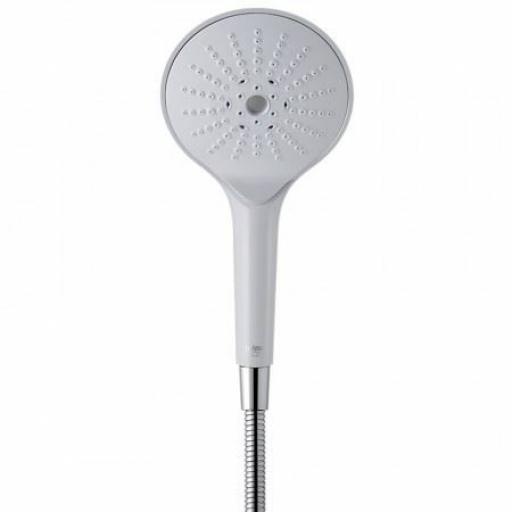 Mira Switch 4 Spray Showerhead - White