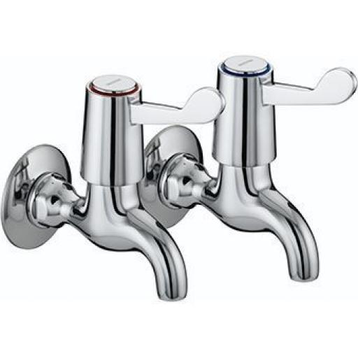 Bristan Lever Bib Taps With 3" Levers