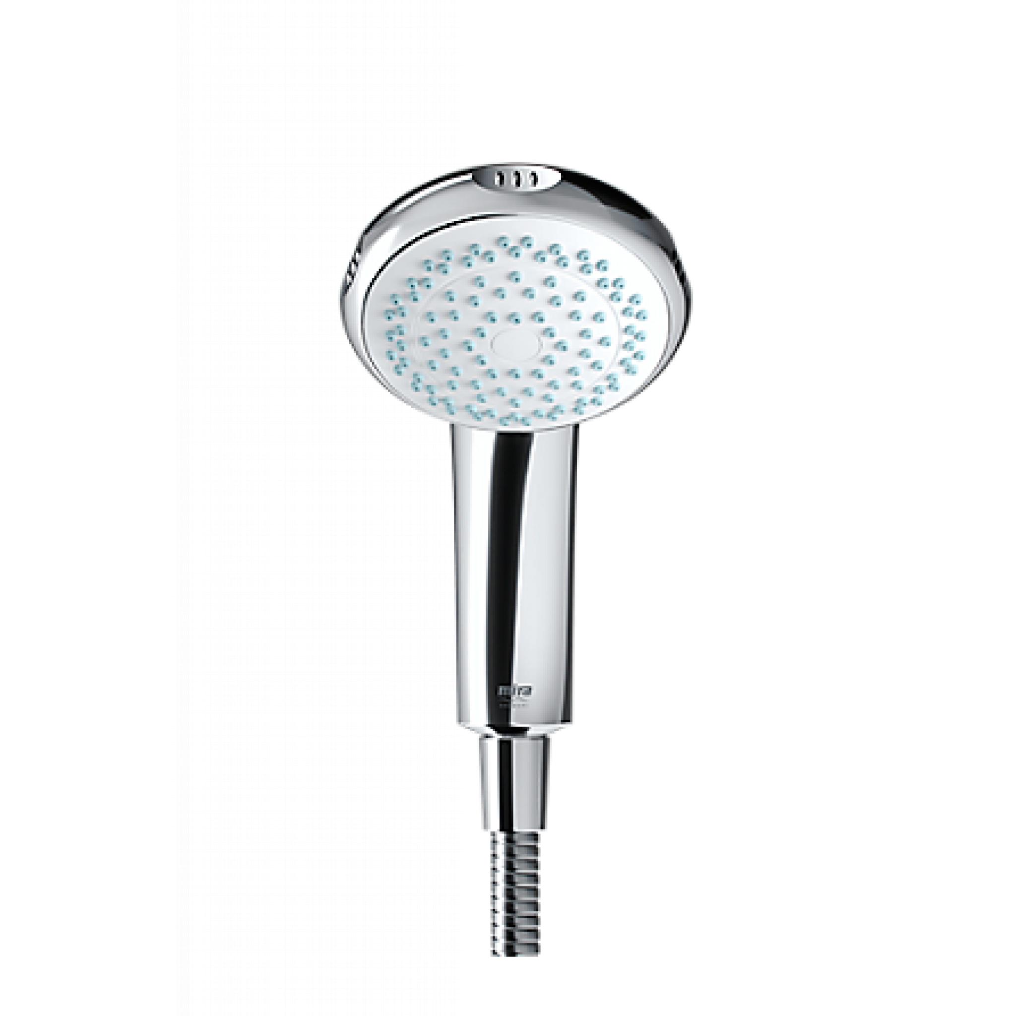 Mira Logic 4 Spray Showerhead Chrome